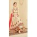 Indian Maxi Cream Party Evening Wedding Anarkali Suit (Ready Made)